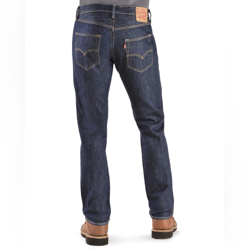 Levi’s 501 Original Fit Straight Leg Button Fly Jeans 30x32 - Picture 2 of 15